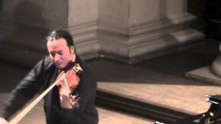 BACH Ciaccona Christian SACCON violinist [upl. by Ynar639]