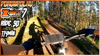 Zwift 7  Poronpolku  Fast Stable Speed  Ride 90 eMTB 2024 [upl. by Soma]