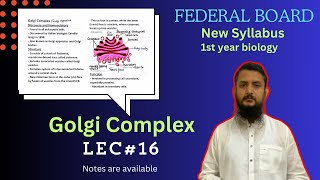 Golgi Complex  Golgi Complex Structure And Function  Class 11 [upl. by Mientao]