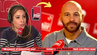 quotMoment démotion sur France Inter  Léa Salamé fait vaciller son invitéquot [upl. by Enner373]