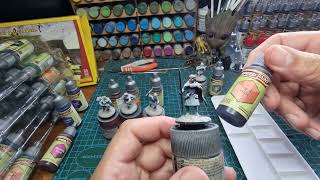 painting historical miniatures with speedpaint 2 part 1 [upl. by Oeht]