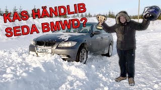 BMW E90 330i Winterbeater test amp competition [upl. by Yettie]