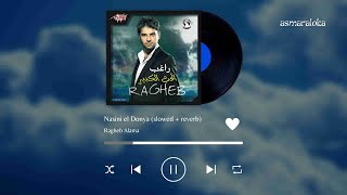 ragheb alama  nasini el donya slowed  reverb [upl. by Jill]