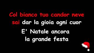 Bianco Natale  KARAOKE  HD [upl. by Map]