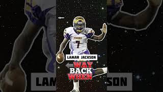 Lamar Jackson in high school was so cold 🥶 🧊 😎 shorts [upl. by Meehsar327]