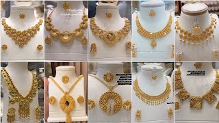 New Gold Necklace Set Designs 2024 What Weight  Beautiful Gold Necklace Sets [upl. by Middendorf595]