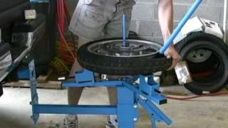 Cycle Hill Motorcycle Tire Changer [upl. by Ennairoc]