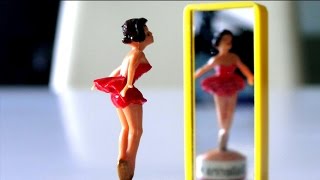 Fascinating Magnetic Toy 2 Spinning Ballerina  xmdemo 094 [upl. by Shuler]