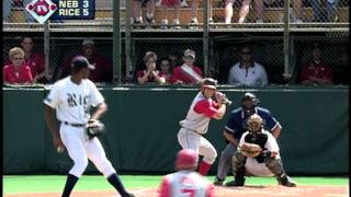 Nebraska Baseball vs Rice 2001 Last Game at Buck Beltzer Field [upl. by Efeek]