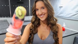 Homemade Popsicle Recipes  How to Make Your Own Fruit Popsicles  Low Calorie Snacks [upl. by Michaeu]