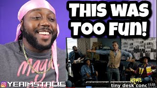 Kirk Franklin Tiny Desk Home Concert  Stacie Reaction [upl. by Yengac]