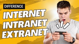 Difference Between Internet Intranet And Extranet  Web Development Tutorials 10 [upl. by Beker827]