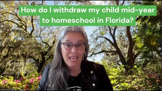 Withdrawing Your Child MidYear to Homeschool  Tips amp How To [upl. by Sakul]