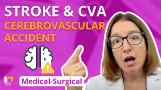 Stroke amp Cerebrovascular Accident CVA  MedicalSurgical  Nervous System  LevelUpRN [upl. by Kathrine424]