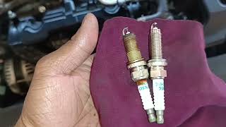 2020 Nissan Altima SR 25L spark plugs Replacement [upl. by Ytima]