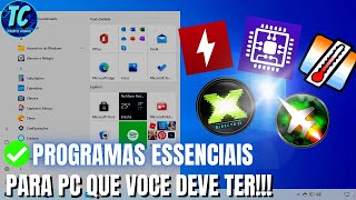 ✅8 PROGRAMAS ESSENCIAIS PARA PC QUE VOCE PRECISA CONHECER [upl. by Cas]