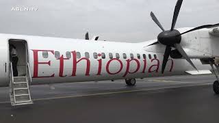 Ethiopian Airlines operates one of Africas most diverse domestic air routes flight ET118 [upl. by Robbins]