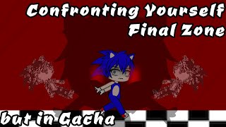 Confronting Yourself Final Zone but in Gacha BAD ENDING  Friday Night Funkin  🎤 [upl. by Akener]