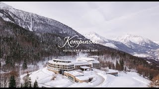 Kempinski Hotels  Experience Kempinski Hotel Berchtesgaden in Winter [upl. by Newbill]