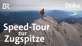 Speedbergsteigen Von München auf die Zugspitze amp zurück in 24 Stunden  BergaufBergab  Doku  BR [upl. by Sugar925]