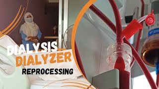 Reprocessing Of Dialyzer। dialysis reprocessing।kidney dialysis।New Video। Dr NK BD [upl. by Ahswat]