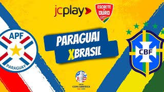 PARAGUAI X BRASIL pela COPA AMÉRICA com a RÁDIO JORNAL [upl. by Oibirot]