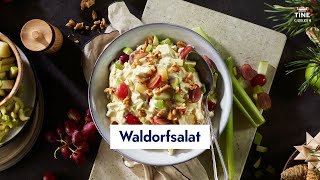 Hvordan lage Waldorfsalat [upl. by Eissalc]