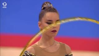 Dina AVERINA RUS  2021 Rhythmic European bronze medallist allaround [upl. by Tallou]