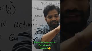 Phases of trade cycle 🔥full video in channel commerce viralshort viralshorts viralreels facts [upl. by Ahsikar]