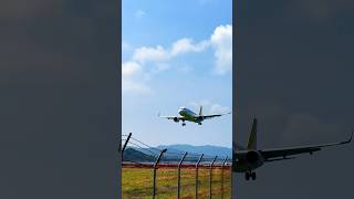 nov 15 flt–CEB134 with acreg 4262 from mactancebu planespotting CebuPacificAir bicolrwy shorts [upl. by Yetac]