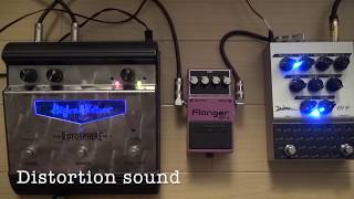 ROTOSPHERE MKⅡHughes amp Kettner VS BF2 FLANGER BOSS [upl. by Pesvoh935]