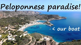 Wild sailing around the Peloponnese Winter  off season in Greece Ep 15 [upl. by Cherie]