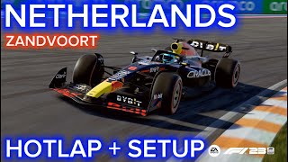 F1 23 NETHERLANDS HOTLAP  SETUP [upl. by Christabelle825]