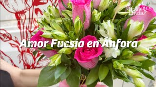 Arreglo floral Amor Fucsia [upl. by Cappella77]