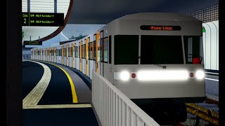 UBahn Simulator Wien BETA in Roblox [upl. by Aihpos975]