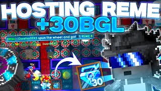 HOSTING REME 30BGL  GROWTOPIA CASINO [upl. by Wanda]