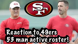 Fan reaction to 49ers 53 man active roster  What’s next for Mexican born player Alfredo Gutierrez [upl. by Letram]