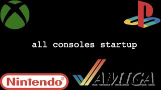 All consoles startups [upl. by Cicero]