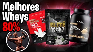 9 Melhores WHEY PROTEIN 80 De 2024 Whey Bom e BARATO [upl. by Ailene]