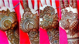 Top  4 Latest Easy Arabic Fronthand mehndi design  Simple mehndi design  mehndi design Mehandi [upl. by Stillas]