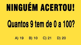 🔥3 QUESTÕES DE RACIOCÍNIO LÓGICO PARA DESTRAVAR SEU CÉREBRO  Nível 1  ProfRomeu [upl. by Cy761]