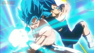 DBS Broly Goku y Vegeta Vs Broly HD [upl. by Euqinoj]