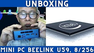 UNBOXING MINI PC BEELINK U59 [upl. by Cherilyn]