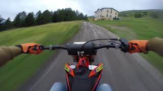 KTM SX 125 OFF ROAD TEST [upl. by Ketty]