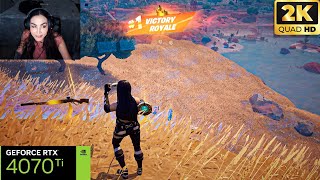 FORTNITE  Chapter 5 Season 4  TAA Epic Settings with RTX OFF  Facecam  Nvidia 4070 TI  1440p [upl. by Lacram]