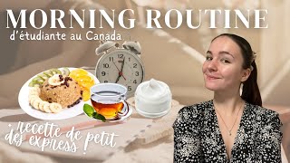 Ma morning routine détudiante en échange au Canada [upl. by Truda164]