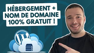 WordPress Hébergement Gratuit  Hébergeur  Nom de domaine gratuitement sans pub [upl. by Padraig]