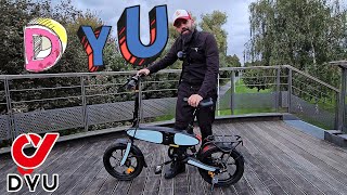 DYU C2 LE MINI vélo pliable il est terrible  dyu dyucycle [upl. by Yordan]