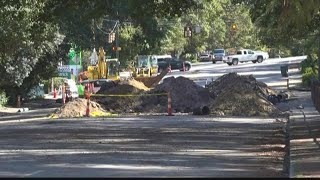 Trenholm road reopens after water main break [upl. by Gaulin]