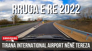 Tirana International Airport  New Road 2022  🇦🇱 Albania MTravelVlog [upl. by Monte]